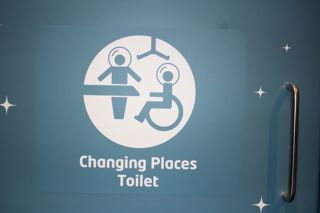 Changing Places door sign