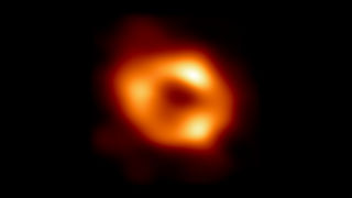 Picture of Sagittarius A* at the centre of the Milky Way Galaxy taken by the Event Horizon Telescope