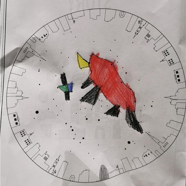 Nigel the Unicorn Constellation Artwork by Niko