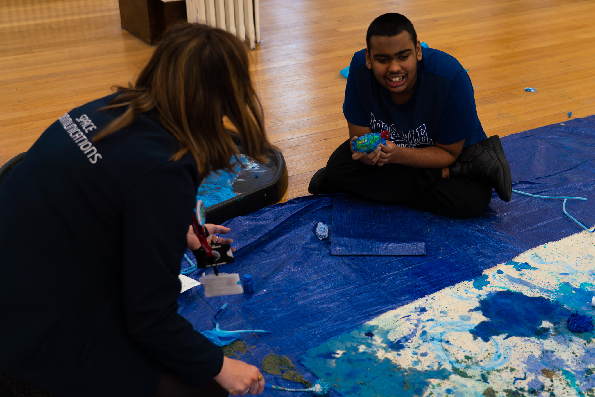 Darcy with Community