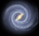 Artist’s concept of the Milky Way Galaxy. 