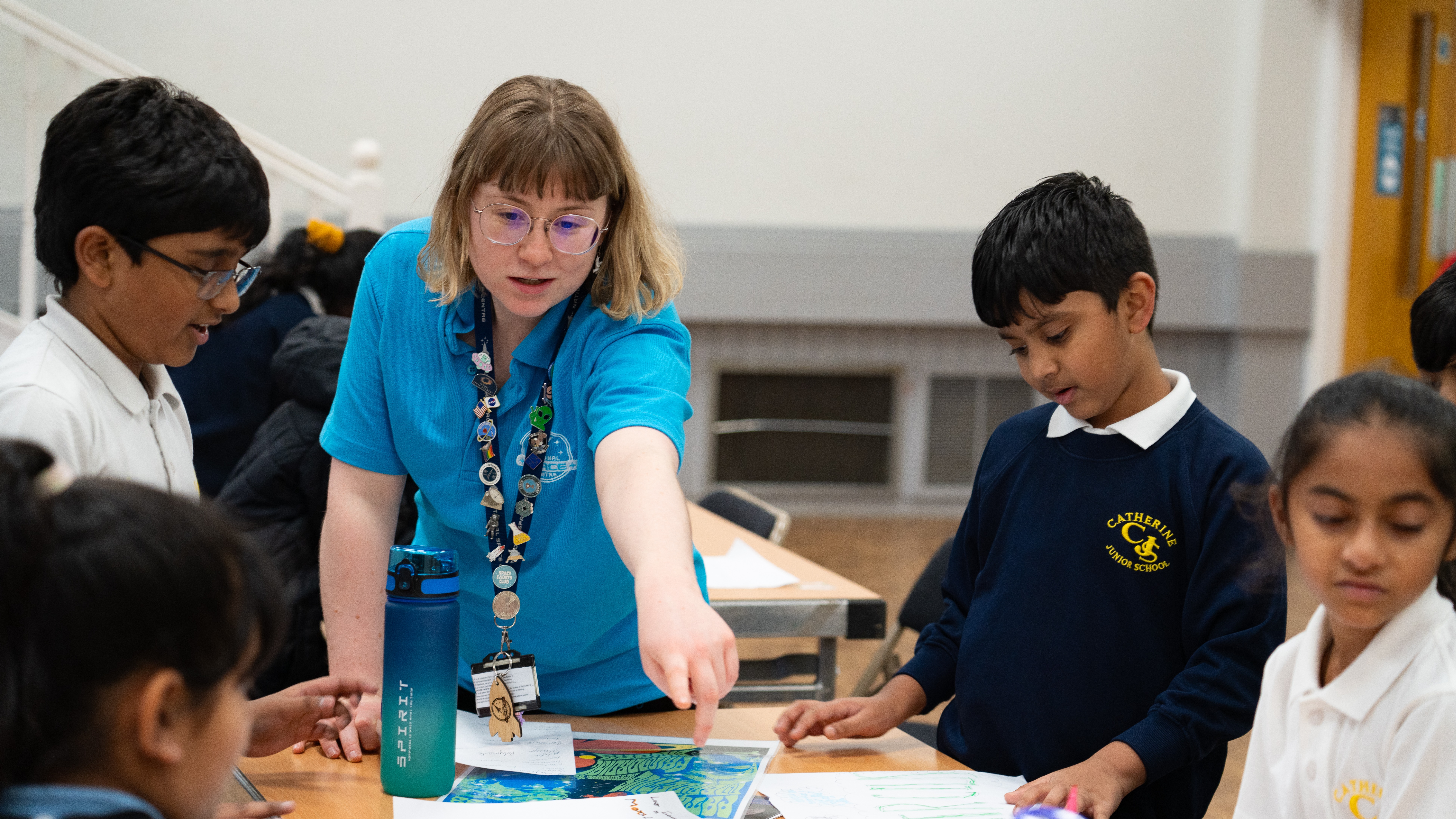 Lucy in a Community Outreach Session