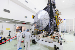 Psyche in a clean room in June 2023. 