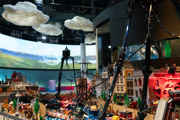 War of the Worlds LEGO display at Brickish Weekend