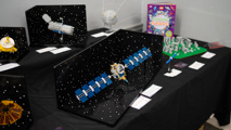 LEGO Space exhibition at the Brickish Weekend