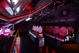 Inside the Tharsis spacecraft in the Tetrastar Space Port
