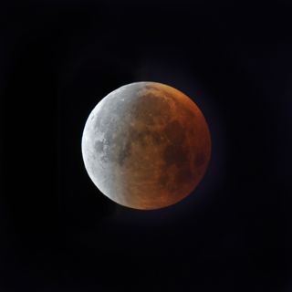 Partial lunar eclipse