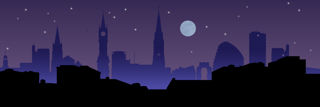 Stargazing Challenges Cover image with Moon