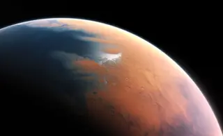 Artist’s impression - Mars 4 billion years ago