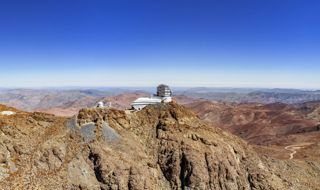Panorama of Vera C. Rubin Observatory Site
