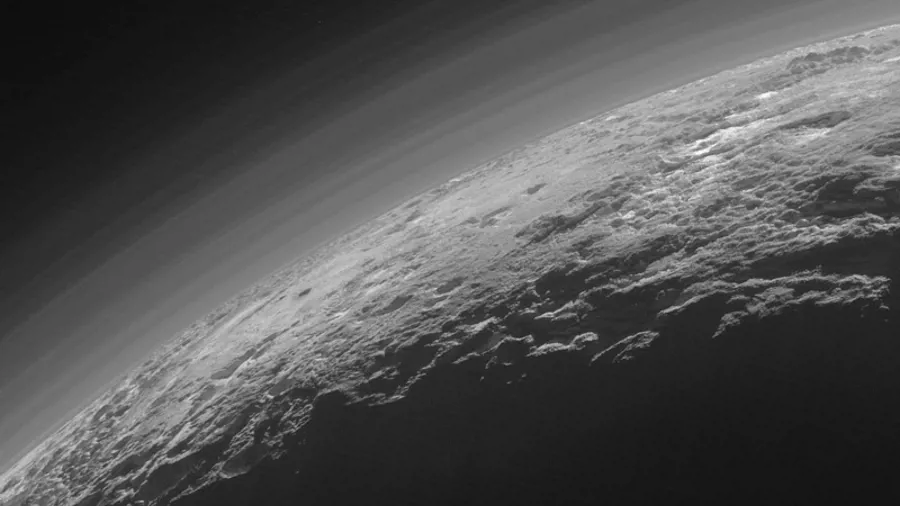 Atmospheric Haze about Pluto