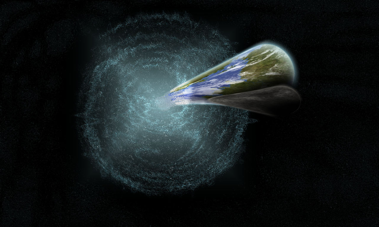 The Universe is a large entity and as statistics will show us strange things are certain to happen in some places.