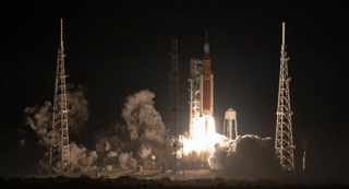 The SLS launch for the Artemis I mission