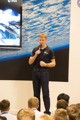 Tim Peake Speaking During Futures Day