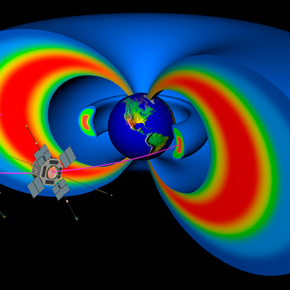 Van Allen radiation belts.