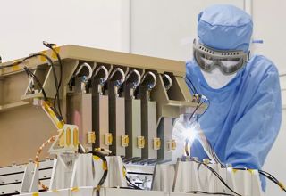 The VIS instrument (delivered by a team of astronomers and engineers from the UK) is one of the largest camera instruments ever sent into space.