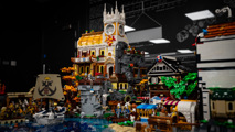 LEGO displays at the Brickish Weekend