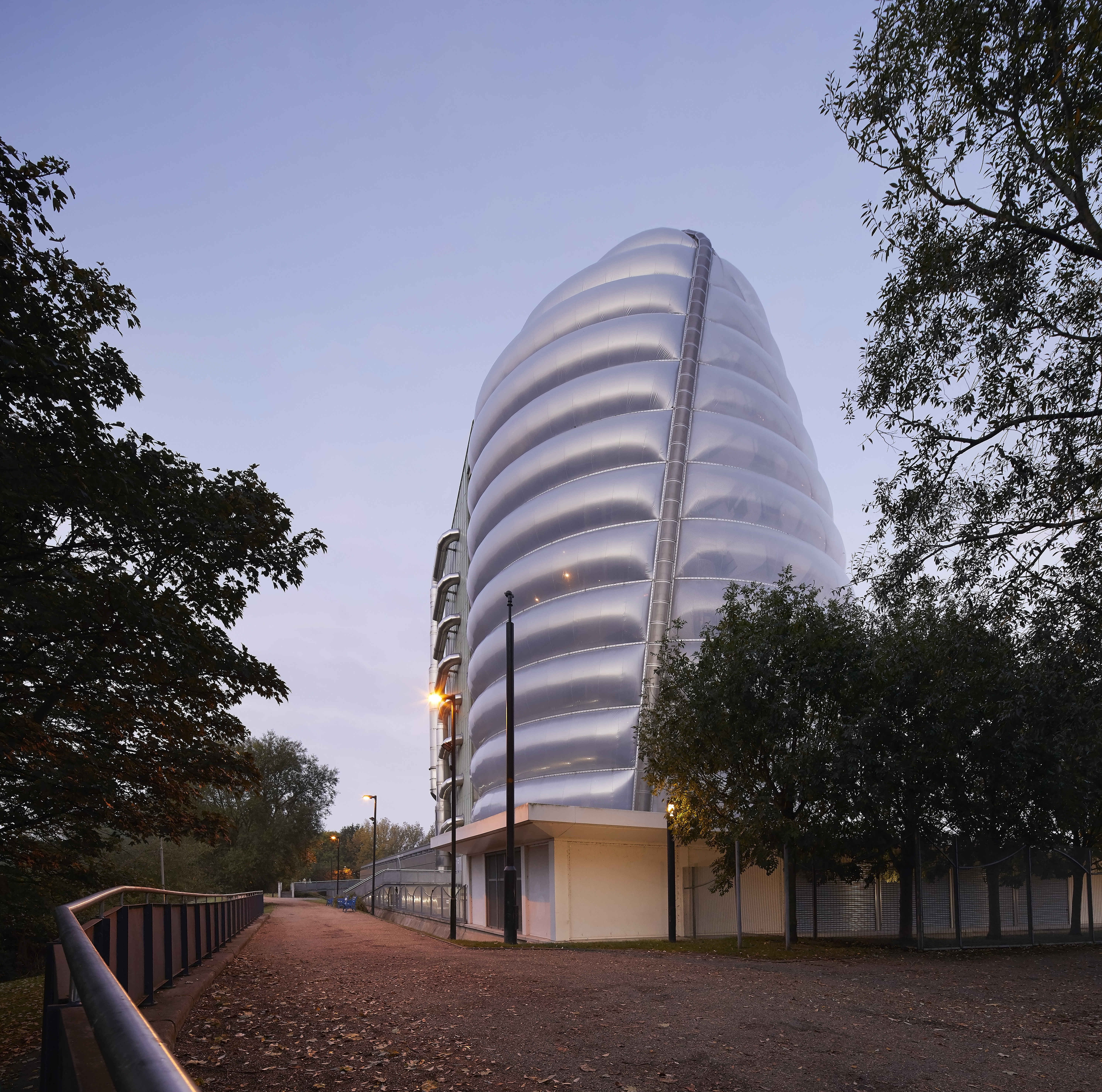 Rocket Tower from the waterfront path