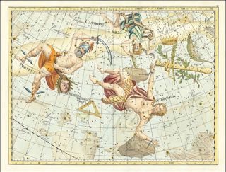 Perseus Andromeda Constellations