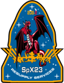 SpaceX CRS 23 Patch