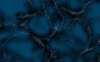 Dark Matter Illustration 