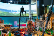 War of the Worlds LEGO display at Brickish Weekend