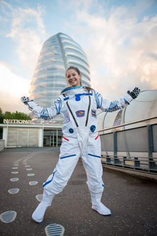 Astronaut Mollie and Rocket Tower