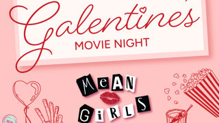 Logo for Galentine,s event